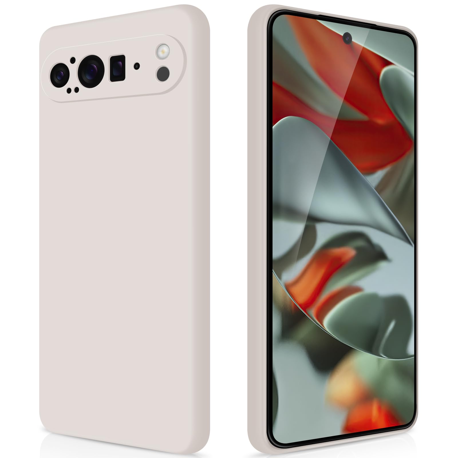 Amazon.co.jp: GiiYoon Google Pixel 9 Pro XL用シリコンケース、オフ